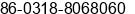 Fax number of Ms. lee dong at hengshui city