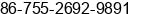 Fax number of Ms. laurel liu at shenzhen