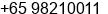 Mobile number of Mr. Chua Chin Heng at Singapore