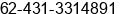 Phone number of Mr. David at Manado