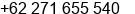 Phone number of Mr. Dipo Satria at SOLO