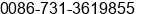 Phone number of Ms. heidi pan at liuyang